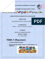 7. EDUCACION INCLUSIVA