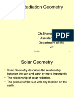 Solar Geometry