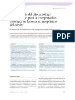 Competencia Del Citotecnólogo en Formacion