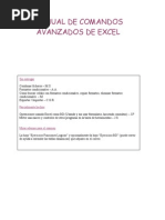 Download Manual Comandos Avanzados de Excel by noemigranada SN27981557 doc pdf