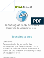 Tecnologías Web Actuales