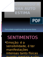 Construindo A Minha Auto Estima