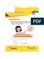 Fichas A5-5to Grado Peso Volumen y Medida1 PDF