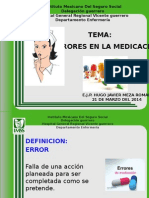 Errores en La Medicacion