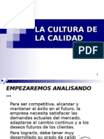 La cultura de la Calidad