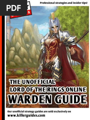 Warden Guide Elf Middle Earth Hobbit - 