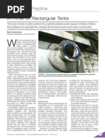 Rectangular Tank Engineering Practice