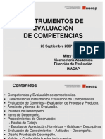 Evaluación Competencias