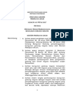 Permenpu 45 2007 Pedoman Teknis Pembangunan Gedung Negara(1)