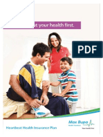 Max Bupa Heartbeat Brochure