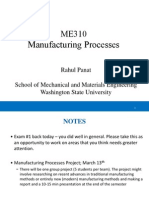 WSU ME 310 Rapid Prototyping 