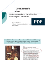 Stolen Grunbaum Schieles at Albertina and Leopold Museums
