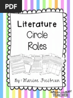 Updated Literature Circle Roles 2015