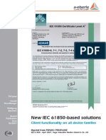 New IEC 61850-Based Solutions: Client Functionality On All Device Families