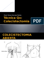 Colecistectomia Tecnica QX