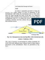 Causes of Failures of Earth Dam