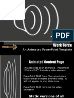 Work Force: An Animated Powerpoint Template