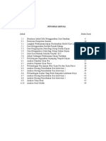 Senarai Jadual