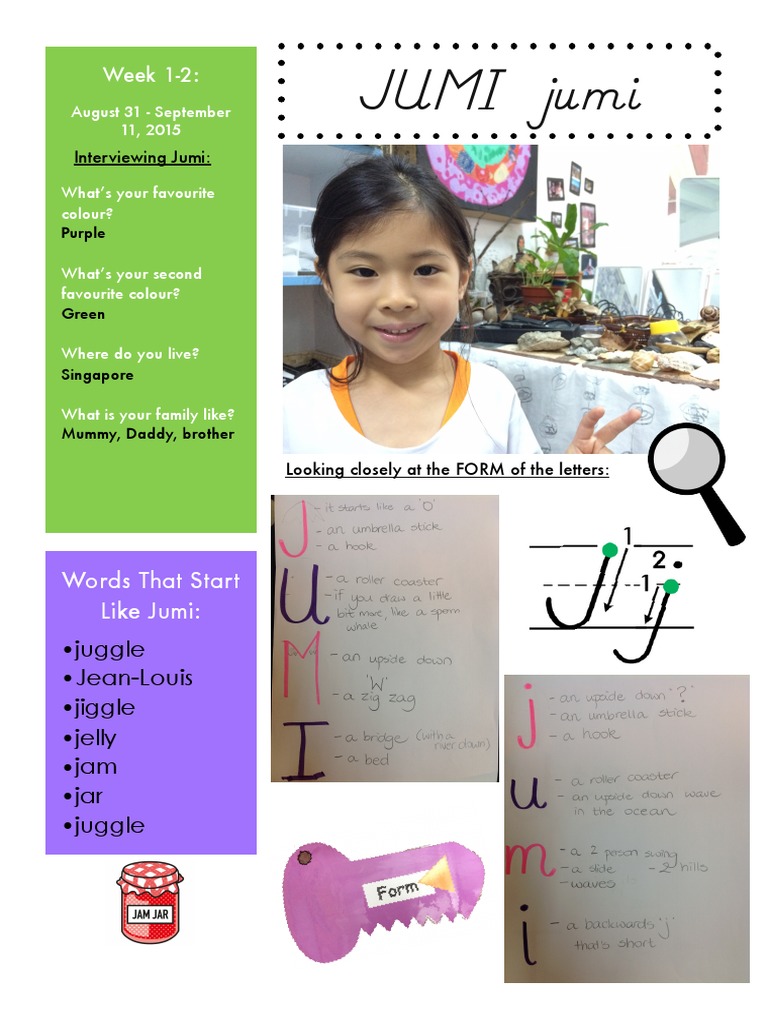 Interview with Jumi: Colors & Family | PDF