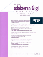 Aplikasi Mineral Trioxide Aggregate Pada Kasus Perforasi Furkasi Gigi Molar Atas PDF