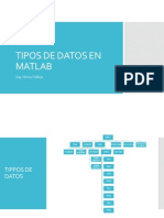 Tipos de Datos en Matlab