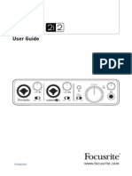 Scarlett 2i2 User Guide v2