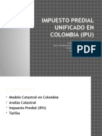 Impuesto Predial Unificado en Colombia (Ipu)