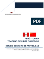 TLC Perú-China Estudio Factibilidad