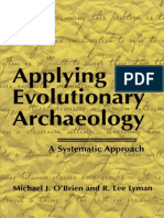Applying Evolutionary Archaeology. a Systematic Approach