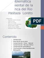 Problemática Ambiental de La Cuenca Del Rio Pastaza