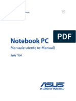 Manuale Utente Asus Tranformer Book t100