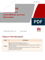 GSM Paging: Affecting Factors Check Methods and Tools Deliverables