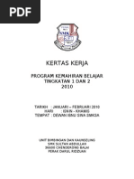 Contoh Kertas Kerja Program Motivasi