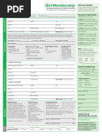 2014 girl membership form