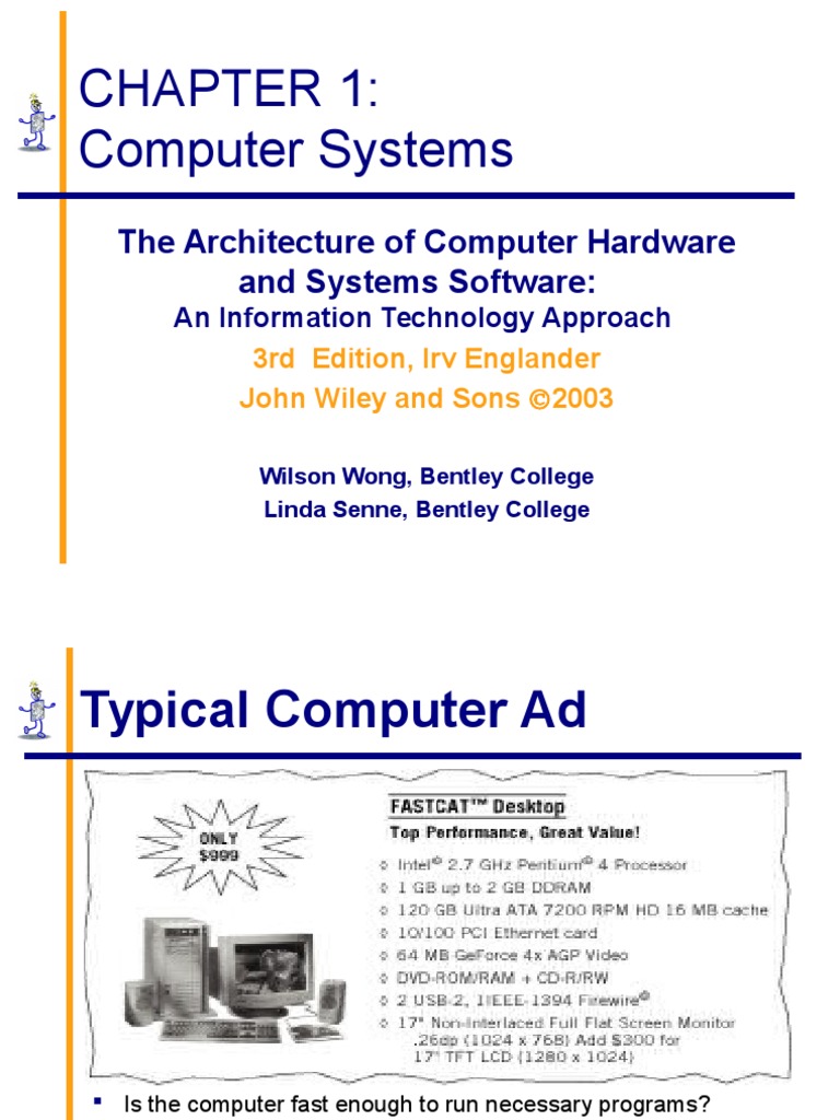 The Architecture of Computer Hardware and Systems Software | PDF ...