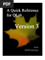 A Quick Reference For QLab V3