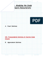 3_3 Modeling the Diode Forward Characteristics Blank