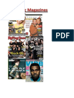 10 Examples of music magazines