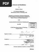 A Robot For Gait Rehabilitation, Roberts-MIT Tesis