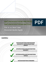 Računovodstvene Pretpostavke I Računovodstvena Načela PDF