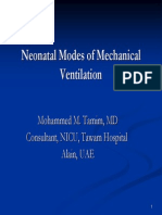 Neonatal Modes of Mechanical Ventilation Guide