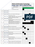 FALL 15 - Calender