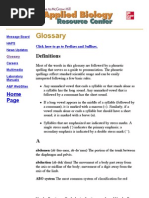 Download Anatomy and Physiology or AP Biology Glossary by Tiffany Gallina SN27999452 doc pdf