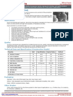 TDS Silica Fume for Construction