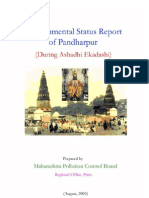 Environmental Status Report, Pandharpur