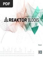 Download REAKTOR Blocks Manual English by Jose Barrera Martinez SN280003610 doc pdf