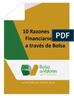 10 Razones Para Financiarse a Través de Bolsa