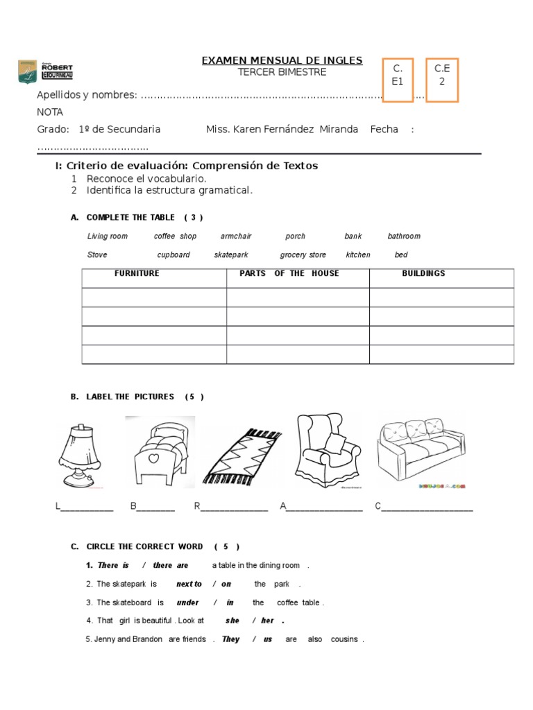 Corregir Un Examen En Ingles