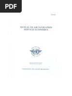 9161-Manual On Air Navigation Services Economics English