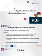 SMART CP Conceito, Organização, Planeamento e Resultados Esperados 1.0